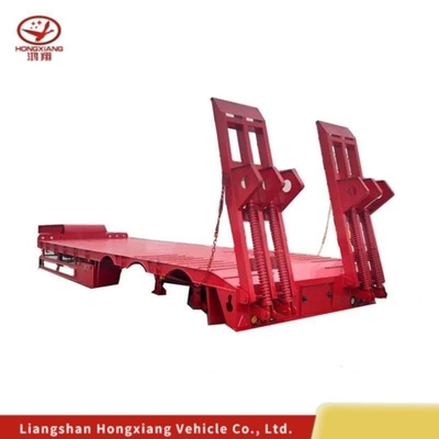 2240 mm de piso baixo Semi-reboques para escavadeira carregador transportador de carga caminhão reboque