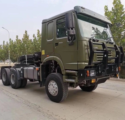 Caminhão de trator HOWO A7 de preço acessível Venda Sinotruk HOWO Caminhão de reboque com janela manual