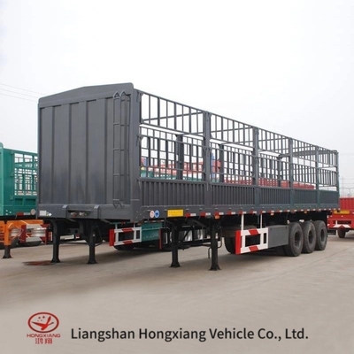 Domi 2/3/4 eixos 40FT vedação Carga Semi-reboque para transporte de carga pesada