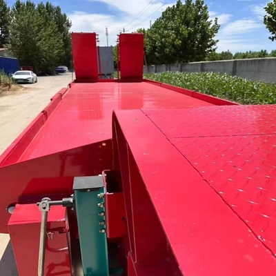 40 FT Flat Half Low Bed Loader Hook Board Transport Trailer com piso de 1820 mm