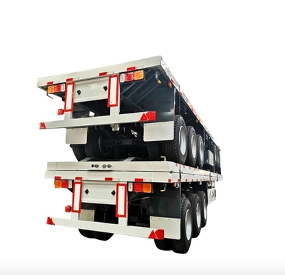 1 ano Serviço pós-venda 3 eixos Esqueleto Chassis Camião Container Trailers