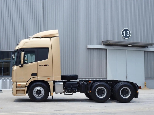 6X4 Head 340HP 40ton 110km/H Trucks de trator pesados usados em Euro 2 com janela manual