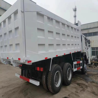 Potência &gt; 450 cv Caminhão de despejo 6*4 Caminhão de descarga Direção esquerda Caminhões de despejo de segunda mão