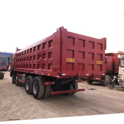 Caminhão de carregamento usado HOWO 8X4 40 toneladas Carregador de 12 rodas Sinotruck Caminhão de carregamento HOWO