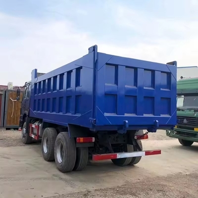 HOWO 8X4 375 Tipper 500HP Tipper Usado camião de descarga com suspensão pneumática