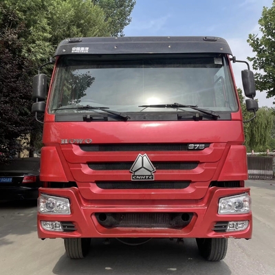 HOWO 8X4 375 Tipper 500HP Tipper Usado camião de descarga com suspensão pneumática