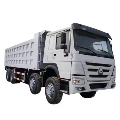 Desenho de pneu sem tubo Usado caminhão de descarga de mineração HOWO 375HP Direito 10 rodas 6X4