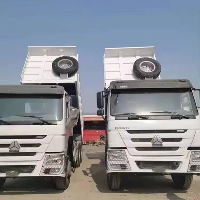 15 toneladas 371 CV 400 CV bobina de carga pedra areia solo mineração caminhão-lixo de segunda mão assentos ≤5