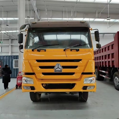 10.2tons Usado HOWO 371HP camião de descarga Direito Direito 8X2 camião para mineração 30 toneladas