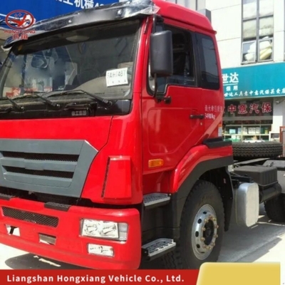 Desenho de pneus sem tubos de 400HP 6X4 caminhão-trator com capacidade de carga de 8,2 toneladas e motor de combustível