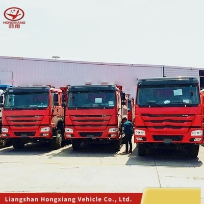10 Wheeler 6*4 HOWO Tractor Head Truck 371HP 375HP 40 50 60 100tons com janela manual