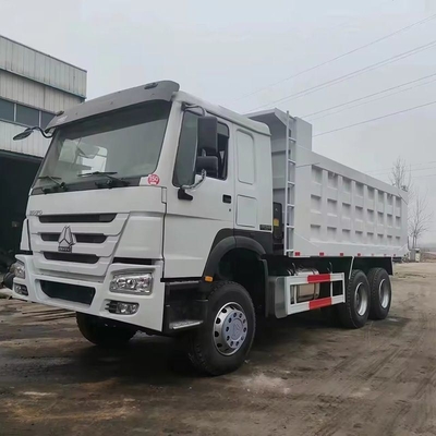 Caminhão de 50 toneladas usado Sinotruk HOWO com cadeira de motorista de suspensão a ar
