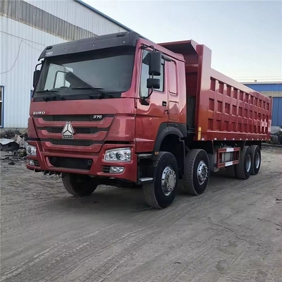 Venda de caminhão de 10 rodas usado HOWO 6*4 371HP camião de descarga de 10,2 toneladas de capacidade