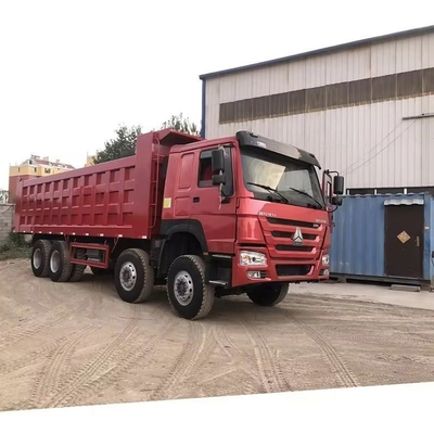 Segmento de caminhão pesado Sinotruk HOWO 8X4 12 rodas Veículo comercial usado