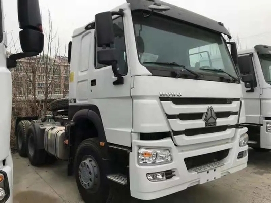 10 Pneus 6*4 HOWO 371HP 375HP Caminhão-trator para 5001-10000 kg de peso bruto do veículo