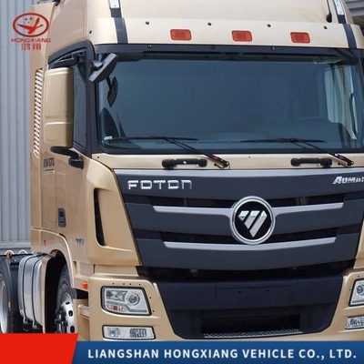 6X4 Diesel Multiplas marchas para a frente Sinotruk HOWO caminhão-trator com capacidade do motor&gt; 8L