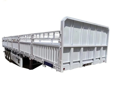 Trailers de carga ligeira 5,5 toneladas, de 3 a 4 eixos, semi-trailers de transporte de carga