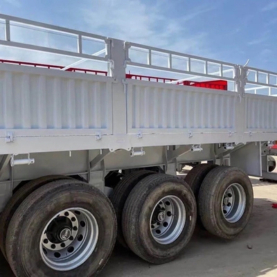 Trailers de carga ligeira 5,5 toneladas, de 3 a 4 eixos, semi-trailers de transporte de carga