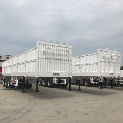 Trailers de carga ligeira 5,5 toneladas, de 3 a 4 eixos, semi-trailers de transporte de carga