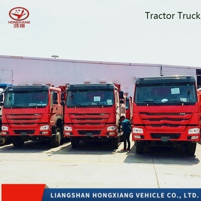 Potente e Modelo Hohan Tractor Head 4X2 6X4 HOWO Truck Tractor com alta potência