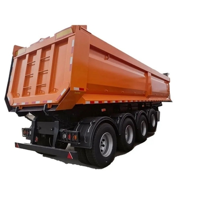Reboque de 6 eixos Reboque de camião de transporte de semi-reboque com sistema de travagem antibloqueio ABS