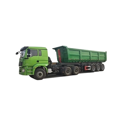 Reboque de 6 eixos Reboque de camião de transporte de semi-reboque com sistema de travagem antibloqueio ABS