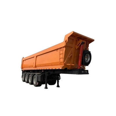 40FT tanque de combustível de carga semi-camião para transporte de equipamento pesado