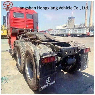 10 Pneus 6X4 375HP 371 HOWO Caminhão-trator com 1 ano de serviço pós-venda e assentos ≤5