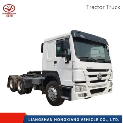 Segmento de caminhão pesado HOWO 6X4 371HP 375 cabeça de tractor com certificação de pneus GCC
