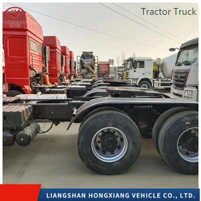 Segmento de caminhão pesado HOWO 6X4 371HP 375 cabeça de tractor com certificação de pneus GCC