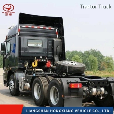 Manual Sinotruk HOWO 6X4 41-50t LHD Rhd caminhão-trator com certificação de pneus GCC