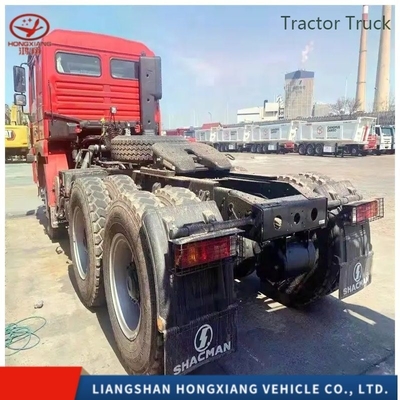 Manual Sinotruk HOWO 6X4 41-50t LHD Rhd caminhão-trator com certificação de pneus GCC