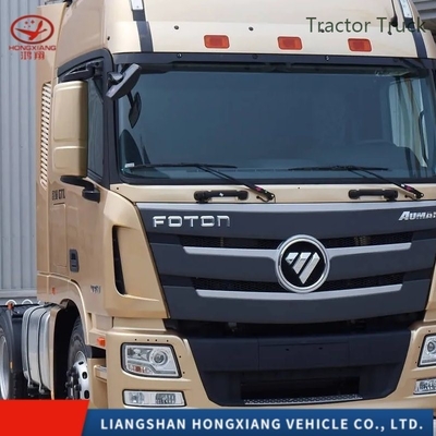 Manual Sinotruk HOWO 6X4 41-50t LHD Rhd caminhão-trator com certificação de pneus GCC