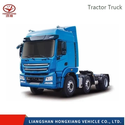 Manual Sinotruk HOWO 6X4 41-50t LHD Rhd caminhão-trator com certificação de pneus GCC