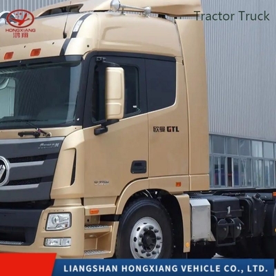 Manual Sinotruk HOWO 6X4 41-50t LHD Rhd caminhão-trator com certificação de pneus GCC