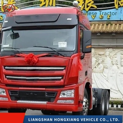 Projeto de pneus sem tubos 8.2tons HOWO 6X4 371HP 375 Truck Tractor Head para transporte