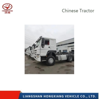 Projeto de pneus sem tubos 8.2tons HOWO 6X4 371HP 375 Truck Tractor Head para transporte