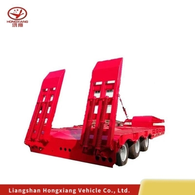 2240 mm de piso baixo Semi-reboques para escavadeira carregador transportador de carga caminhão reboque