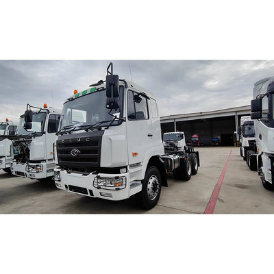 Camiões de trator elétrico elétrico 6*4 resistentes e amigáveis com serviço pós-venda de 1 ano
