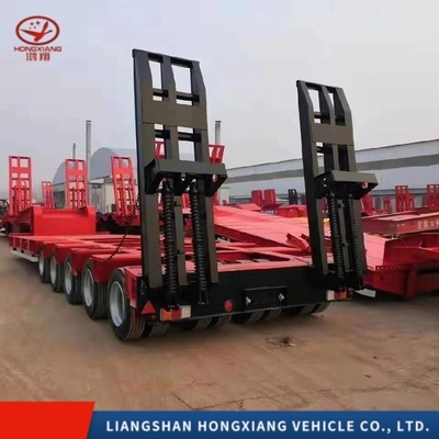 13500X3000X1550 mm 3 eixos Trailers de carga pesada de cama baixa Semi-trailers Melhor escolha