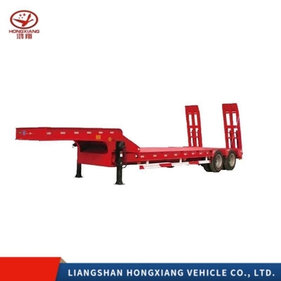 13500X3000X1550 mm 3 eixos Trailers de carga pesada de cama baixa Semi-trailers Melhor escolha