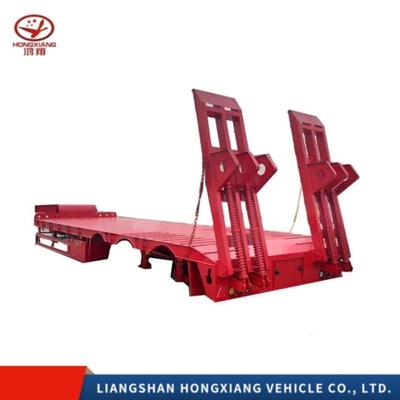 13500X3000X1550 mm 3 eixos Trailers de carga pesada de cama baixa Semi-trailers Melhor escolha
