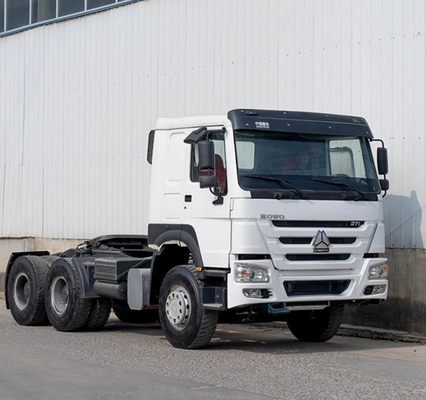 6X4 371HP 400HP 430 Prime Mover HOWO Tractor Trailer Head com capacidade do motor&gt; 8L