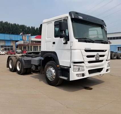 HOWO 6X4 371HP 375 cabeça de tractor de caminhão com capacidade de carga e desempenho de 8,2 toneladas