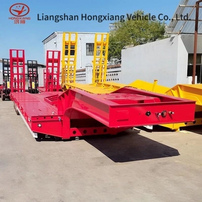 40FT Container Semi-trailer de cama baixa com 12r22.5 pneus e 2240mm de piso dentro do seu orçamento