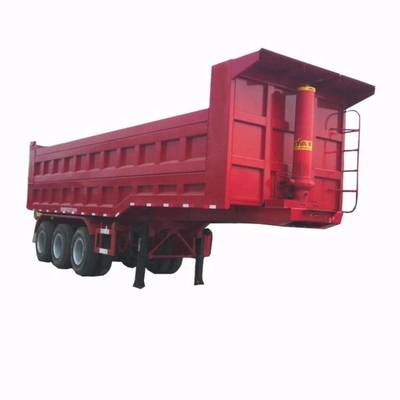 Feixe principal 500 mm Alturas Q345b Trailer de inclinação para 50T 60T 80T por as necessidades do cliente