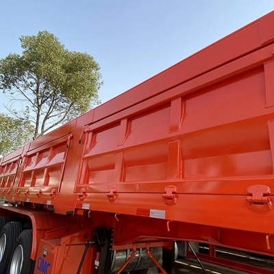 500 mm de altura Q345b Trailer de inclinação de feixe principal para 3 eixos Tractor Dumper Transporting