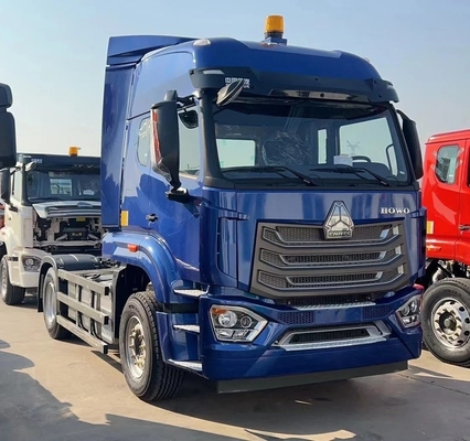 10 Pneus 430HP Airbag Bridge CNG Truck HOWO A6 A7 T7 T7h Sitrak Camc 6X4 CNG Truck Tractor
