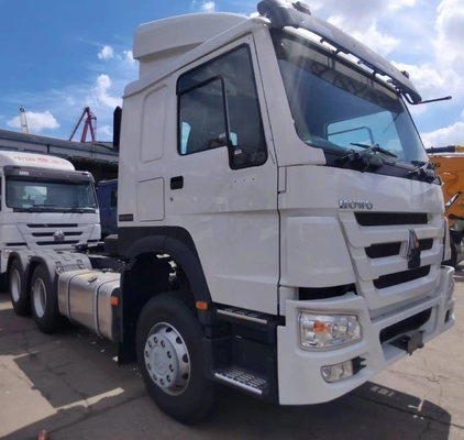 Caminhão de trator HOWO A7 de preço acessível Venda Sinotruk HOWO Caminhão de reboque com janela manual