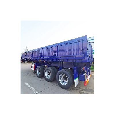Semi-reboques para transporte de mercadorias de material de aço durável